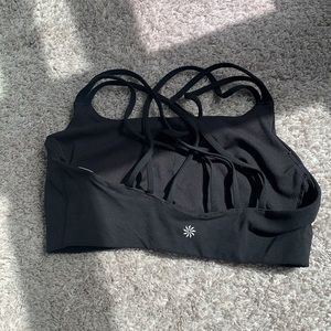 Strappy sports bra